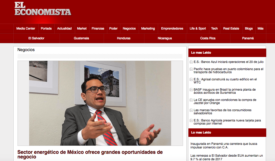 Entrevista por El Economista